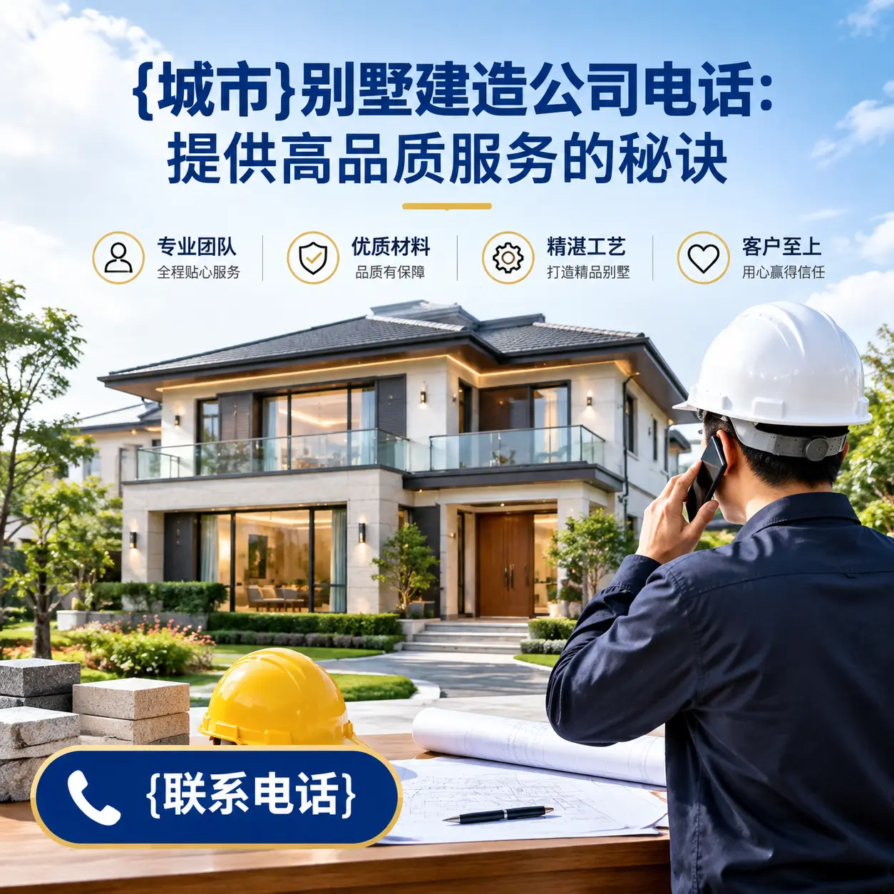 织金别墅建造公司电话:提供高品质服务的秘诀