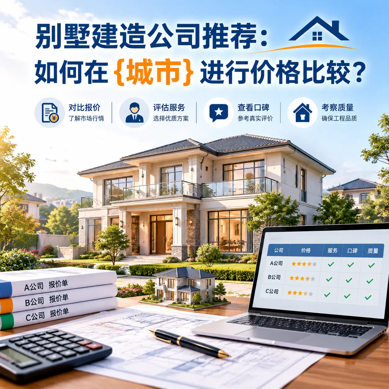 别墅建造公司推荐：如何在 织金 进行价格比较？