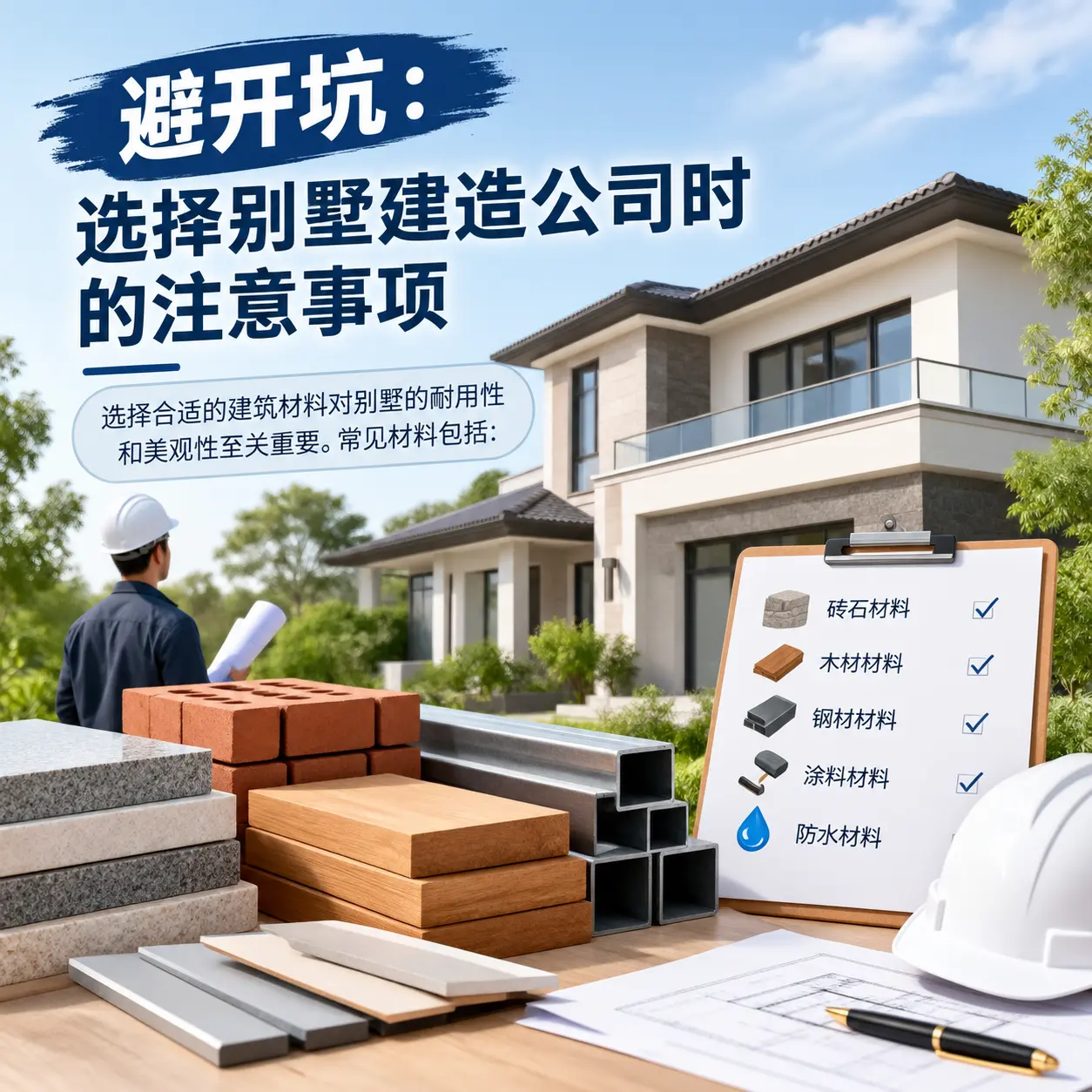 避开坑：选择 织金 别墅建造公司时的注意事项