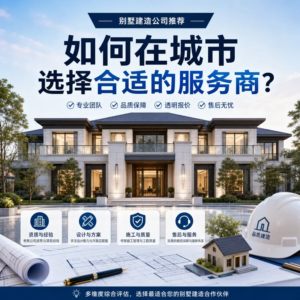 别墅建造公司推荐:如何在 织金 选择合适的服务商?