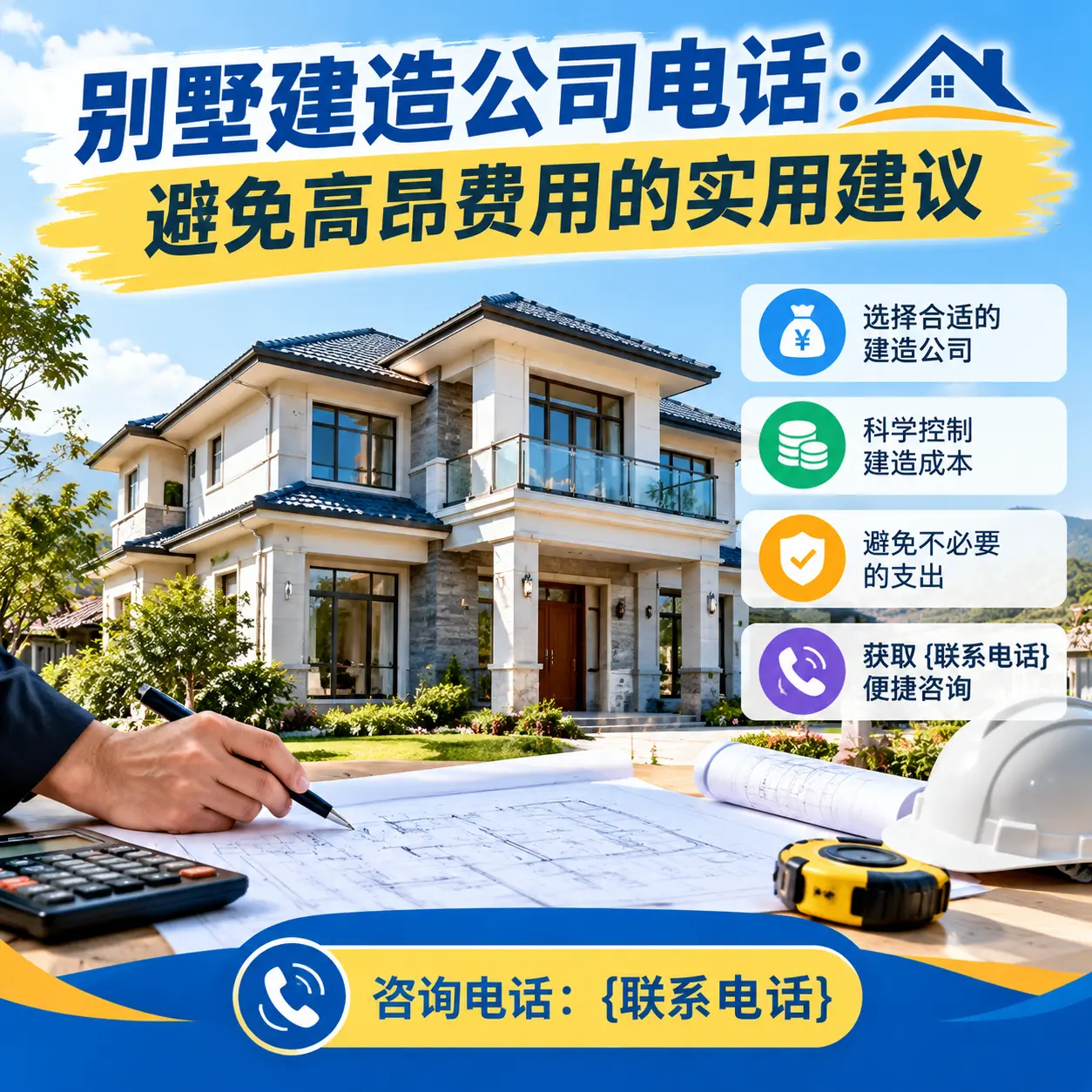 织金别墅建造公司电话：避免高昂费用的实用建议