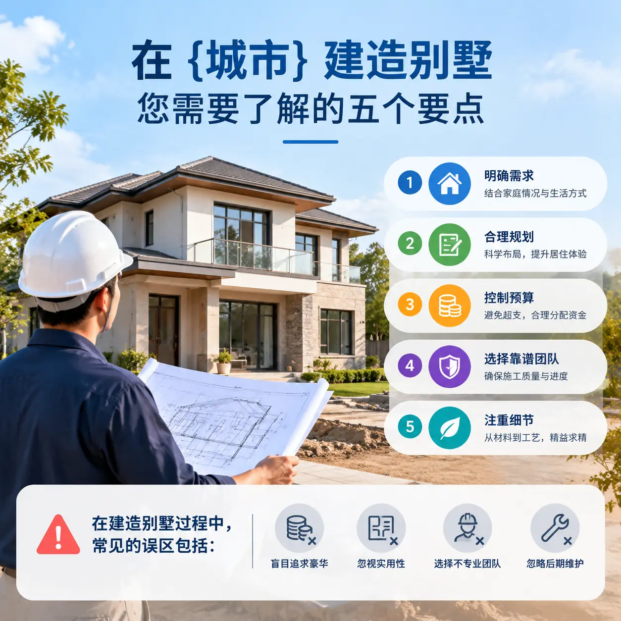 在 织金 建造别墅,您需要了解的五个要点