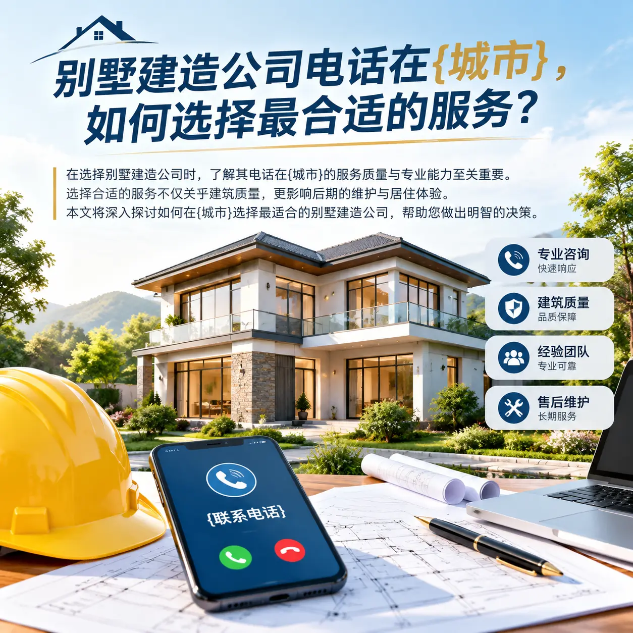 别墅建造公司电话在织金,如何选择最合适的服务?