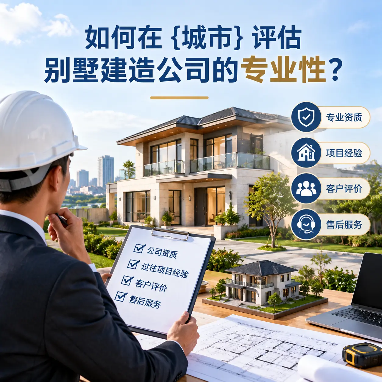 如何在 织金 评估别墅建造公司的专业性？