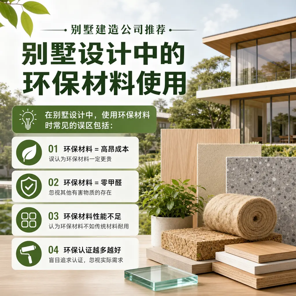 别墅建造公司推荐： 织金 别墅设计中的环保材料使用