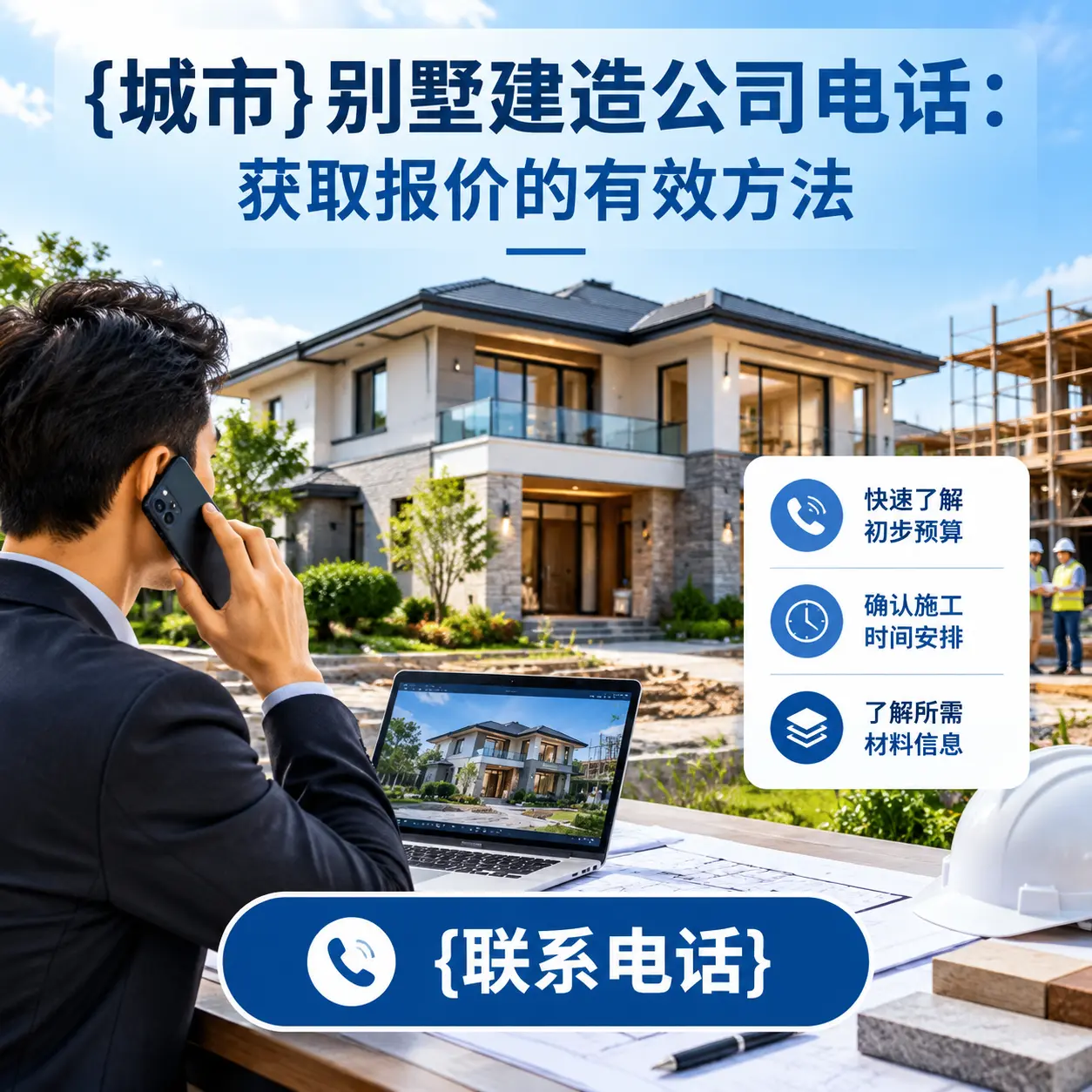 织金别墅建造公司电话:获取报价的有效方法