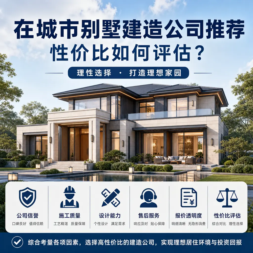 在 织金 别墅建造公司推荐，性价比如何评估？