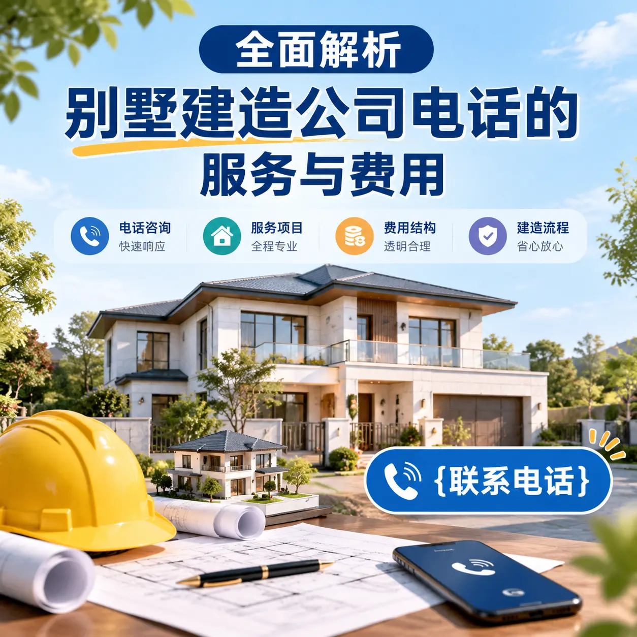全面解析织金别墅建造公司电话的服务与费用